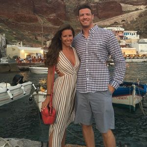 Striped jumpsuit/maxi dress 👗